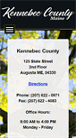 Mobile Screenshot of kennebeccounty.org